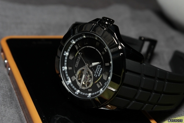 【開箱】SEIKO 五號 SSA079K1 前後鏤空機械表