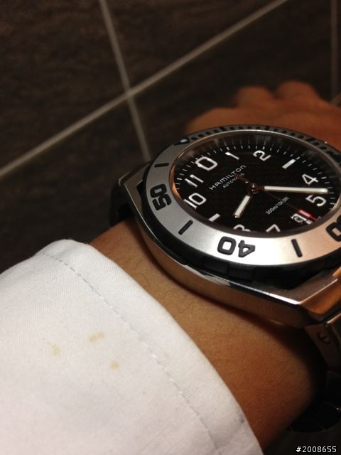 [開箱] 2013新款 Hamilton Navy sub 300M