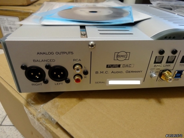 [開箱] B.M.C. PURE DAC 前級附耳擴