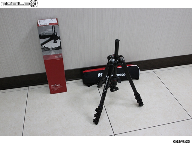 [開箱文] Manfrotto befree 新手腳架開箱文