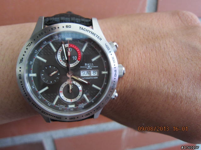 [開箱]BALL FIREMAN STORM CHASER 龍捲風計時機械錶開箱 CM2902C GY