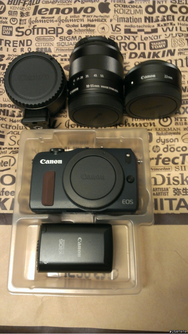 EOS M 藍色 ~超簡易開箱