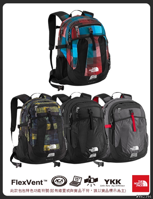 The north face -- RECON機能後背包