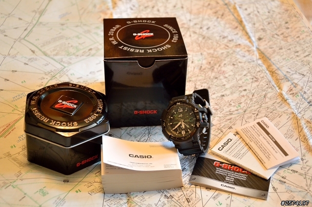 [開箱分享] Casio G-Shock GW-A1100 飛行時計
