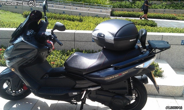 xciting 250 / 300 / 300R  可惡的中間饅頭 座墊  坐墊 修改  !! (09/27更新) 加上 Givi 後靠背 + SHAD SH45 搭配!
