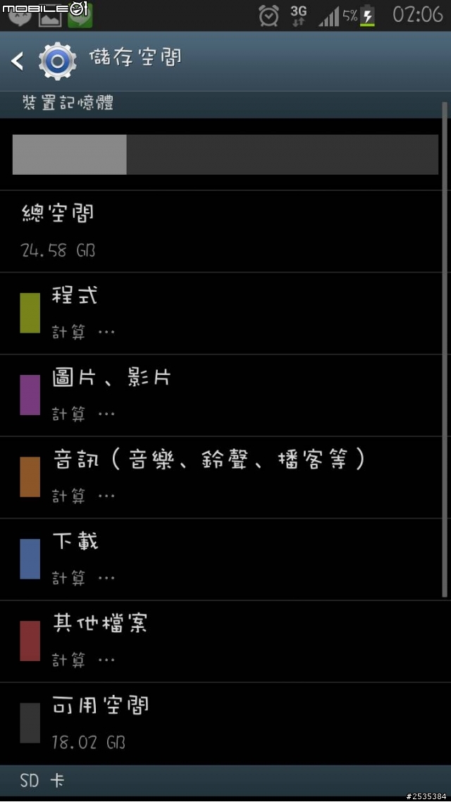 請問note2的儲存空間(記憶體)