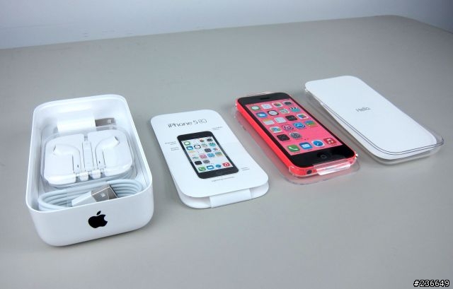 [開箱]iPhone 5c 粉桃紅 + Cube S-Protector iPhone 5c保護殼