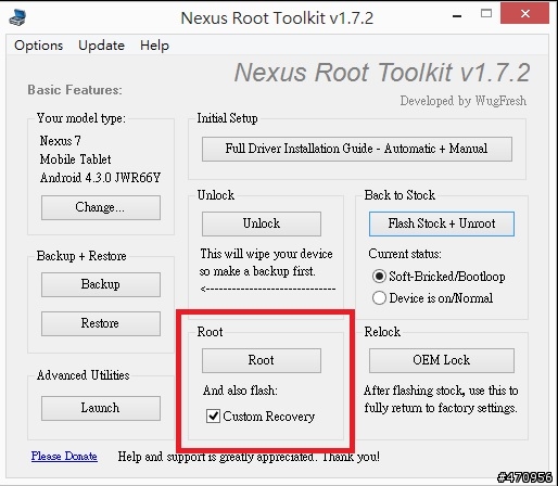 舊Nexus 7  3G_4.3_unlock_root  JWR66V  升 JWR66Y