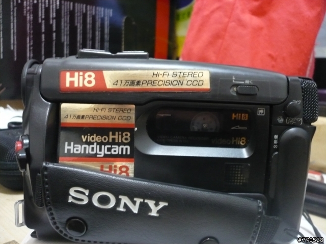 塵封已久的SONY攝影機