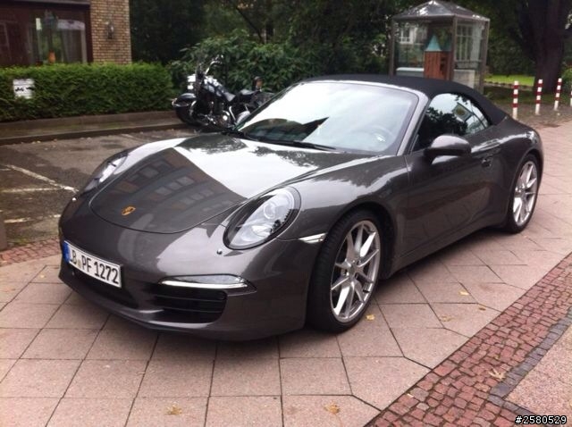 德國租車第一次開到porsche