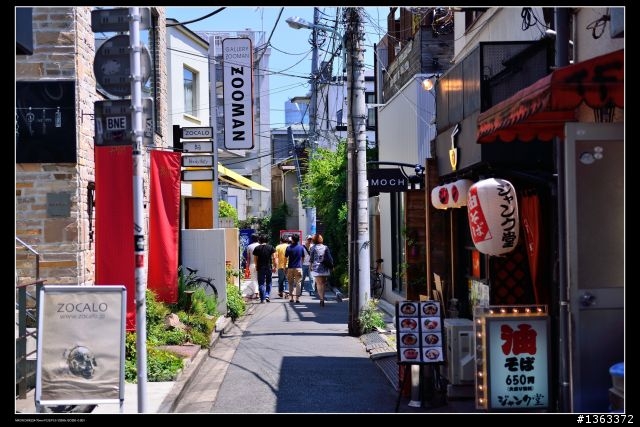 去年夏天，在東京