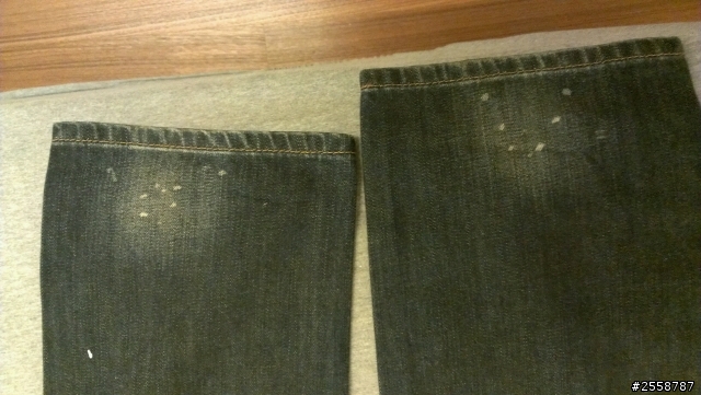 【開箱】法國時尚小天后 Agnes.b in sport. 潑漆牛仔褲