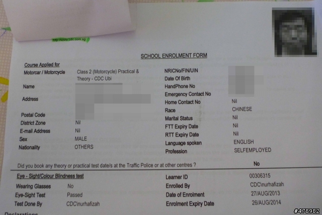最終封印即將解除,新加坡class 2駕照考試分享