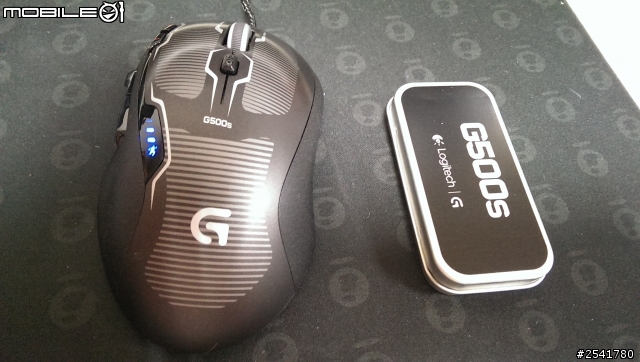 羅技G500S電競雷射滑鼠(開箱文)