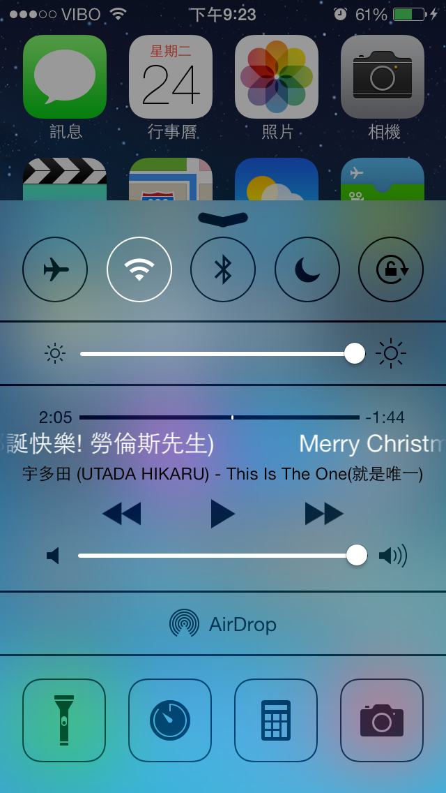 大家喜歡ios7的那些新功能呢