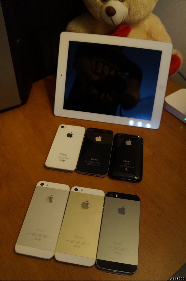 iphone 5s 三色開箱。 5s可說是iphone軟硬體發展以來的顛峰之作!
