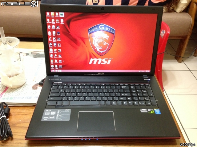 我的 GE70 小開箱