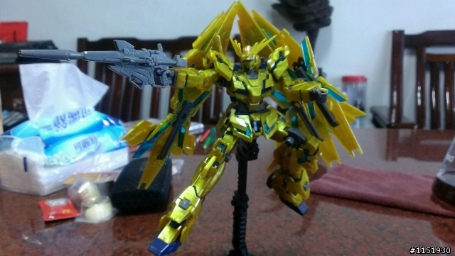 GUNDAM UC 03 PHENEX(三號機不死鳥)素組開箱!