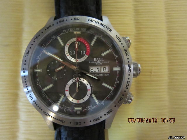 [開箱]BALL FIREMAN STORM CHASER 龍捲風計時機械錶開箱 CM2902C GY