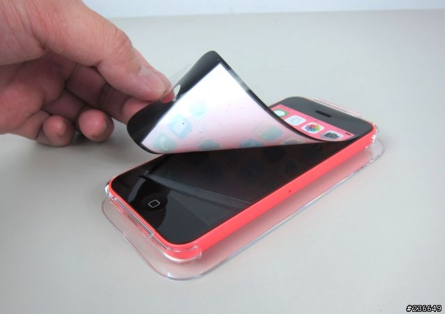 [開箱]iPhone 5c 粉桃紅 + Cube S-Protector iPhone 5c保護殼