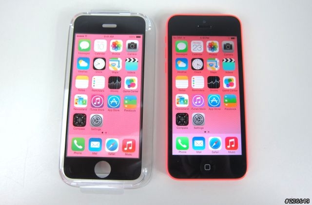 [開箱]iPhone 5c 粉桃紅 + Cube S-Protector iPhone 5c保護殼