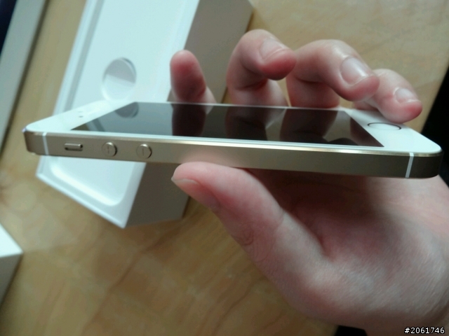 金色5s開箱