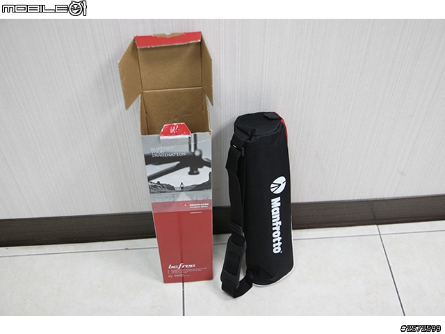 [開箱文] Manfrotto befree 新手腳架開箱文