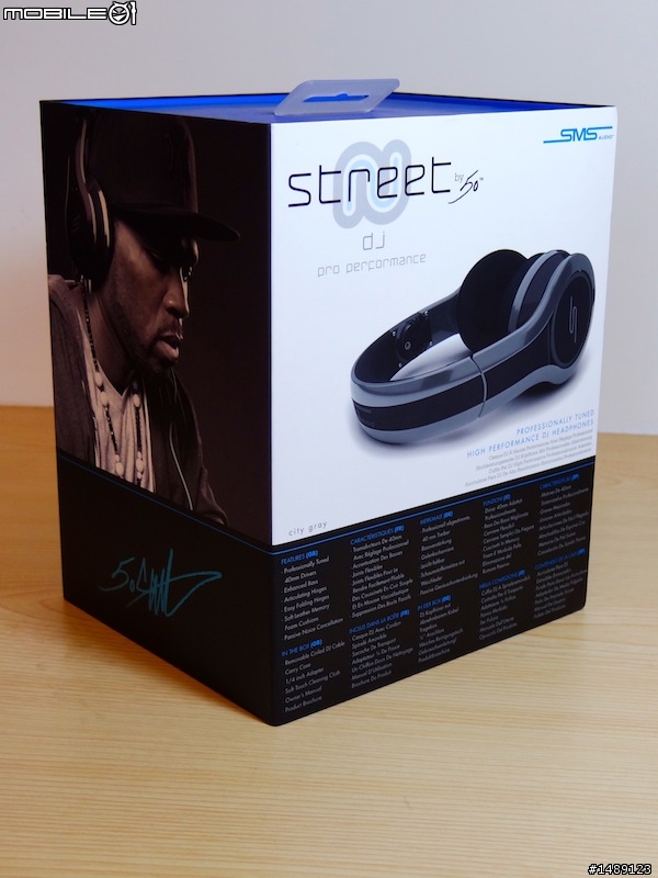 [開箱評測] 五角潮牌！ SMS Audio- DJ by 50 (灰)