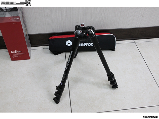 [開箱文] Manfrotto befree 新手腳架開箱文