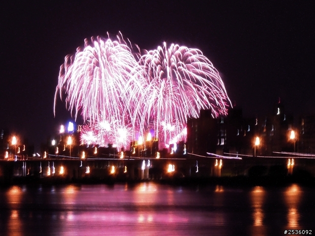 我盡力了！之「夜間＋遠距＋手持拍攝」大稻埕煙火節