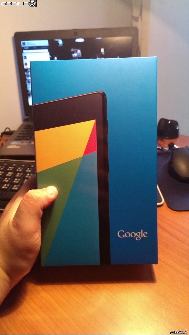 新google nexus 7(2013) 開箱文