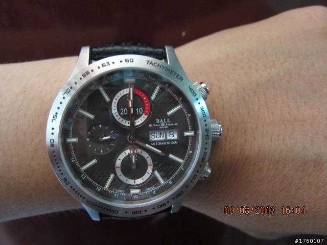[開箱]BALL FIREMAN STORM CHASER 龍捲風計時機械錶開箱 CM2902C GY