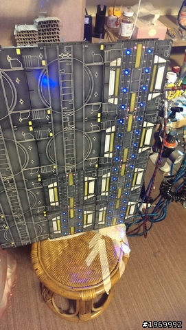 格納庫1-10  2組上色安裝LED 分享..