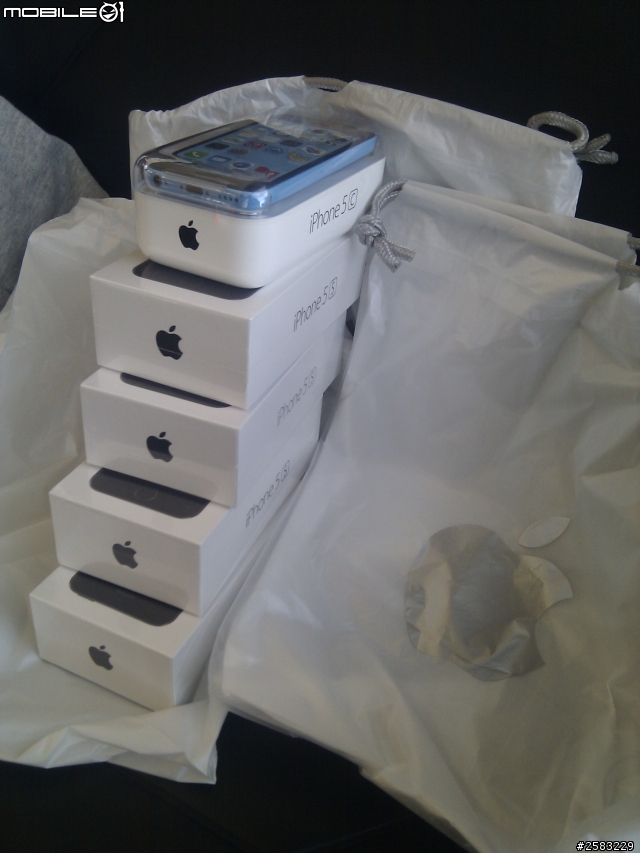 iPHONE5S購買曬圖