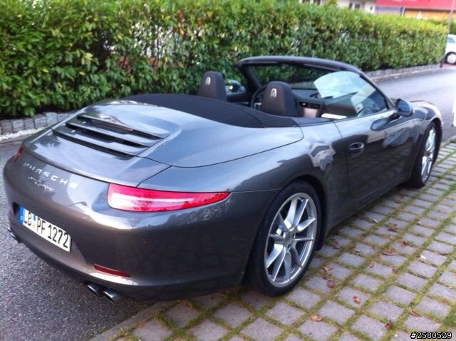 德國租車第一次開到porsche