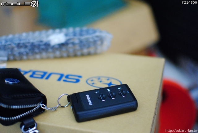 [開箱}Subaru Legacy加裝Keyless+Push Start