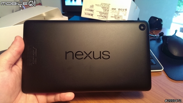新google nexus 7(2013) 開箱文