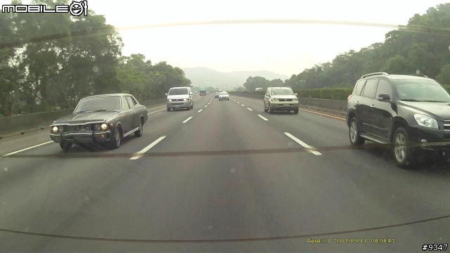 無牌車橫行高速公路