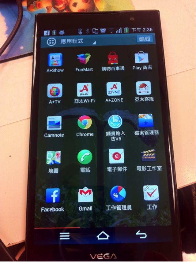 我的Android初體驗 VEGA No6