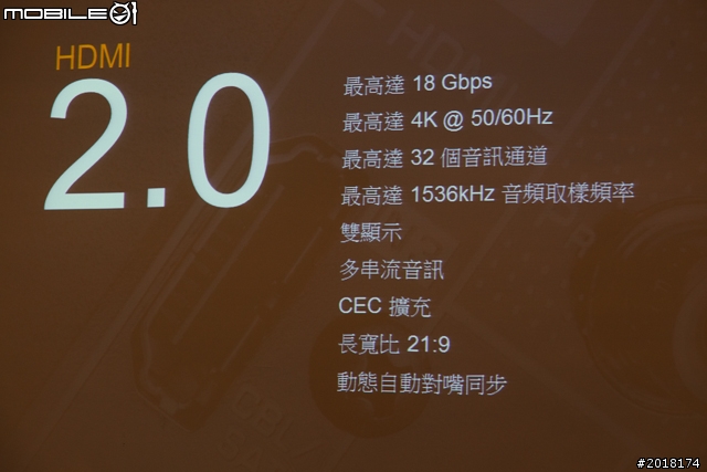 【採訪】HDMI 2.0 新規登場 終端設備預計明年上市