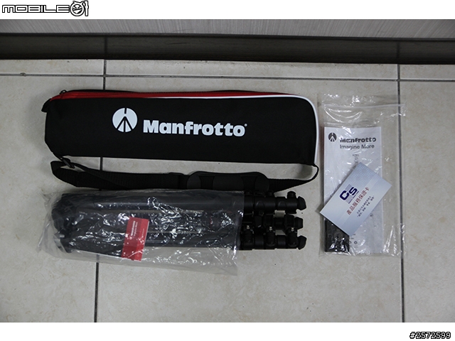 [開箱文] Manfrotto befree 新手腳架開箱文