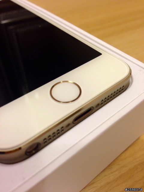 加入iPhone5S了  金色開箱