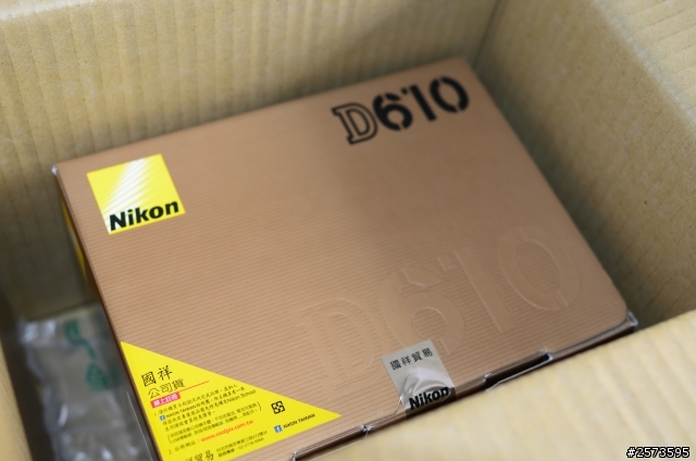 [開箱]D610入手！