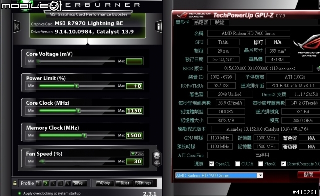 [跳水開箱] MSI R7970 PE 3GD5 BE