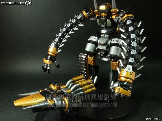 【開箱分享】EX合金蓋特機器人G~蓋特飛龍／蓋特機器人~蓋特三號機巨熊號（黑色版）