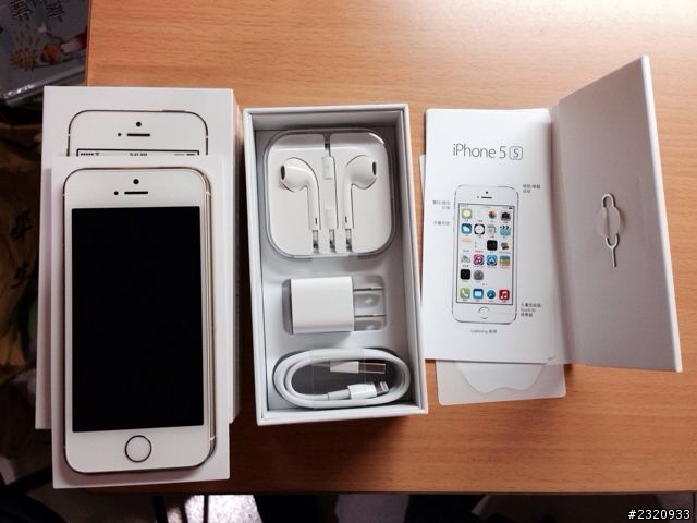 iPhone5s開箱(已補圖)