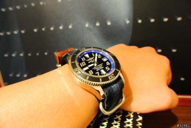 [分享] Breitling SUPEROCEAN 42mm+NATO錶帶