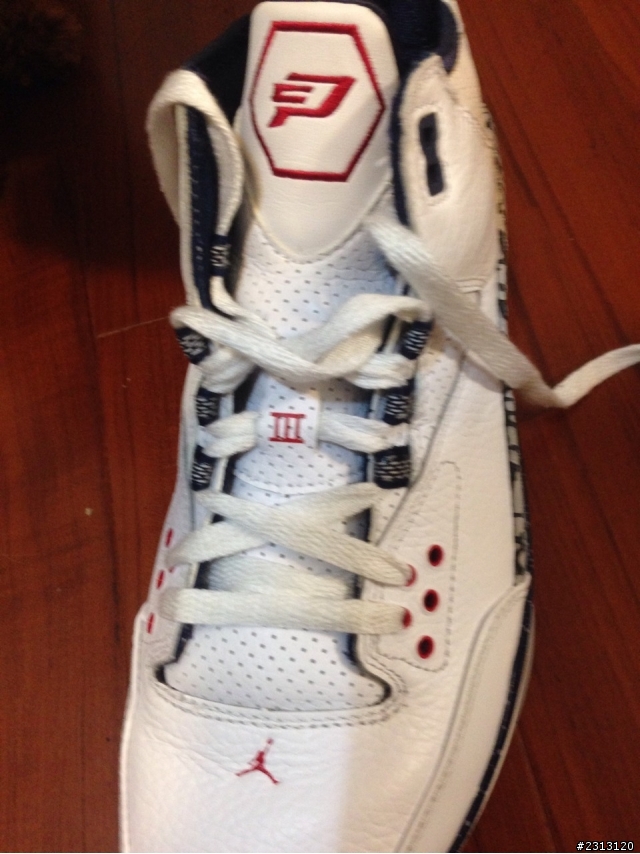 小弟最近收到一雙jordan cp3 想請各位鑑定真偽