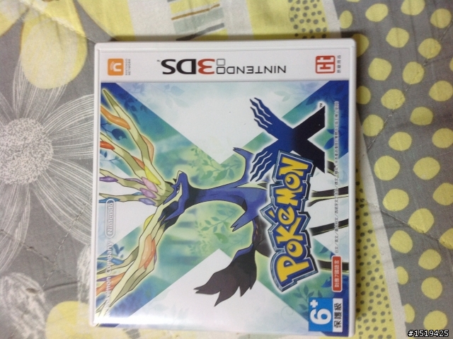 Pokemon X 開箱 台版