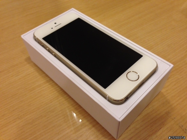 加入iPhone5S了  金色開箱